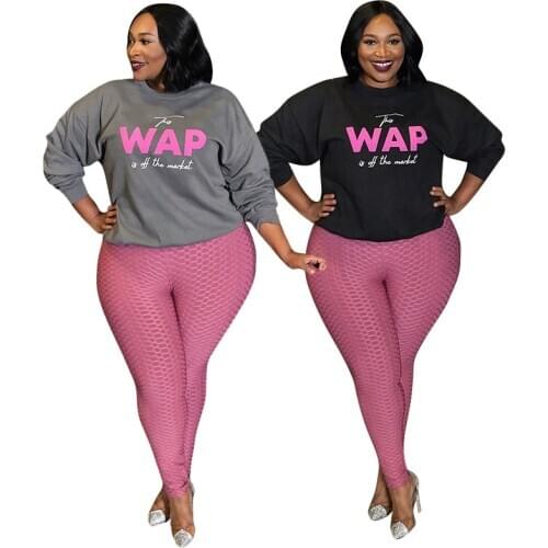 Plus Size Women Clothing Hoodies Women Long Sleeve Tops Streetwear Crewneck Sweatshirt Pullover Bulk Items Wholesale Lots