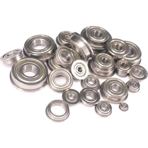 10pcs F684ZZ 4x9x4mm ABEC1 Metal Shielded Deep Groove Flanged Flange Bearing Toy DIY TrundleLow Speed Transmission