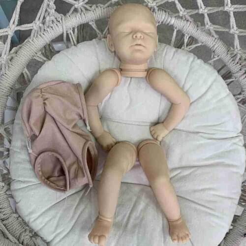 20 Inch 2021 New Assembling DIY Doll Popular Sleeping Baby Silicone Doll Realistic Set Toy