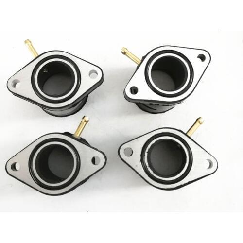 Motorcycle Manifold Intake Adapter Boot Joint Rubber Interface 4HM-13586-00 4HM-13596-00 For Yamaha XJR400 1993-1999