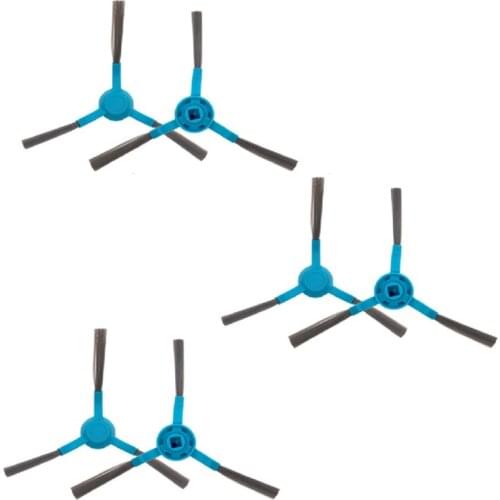 Robot Side Brush For Cecotec Conga 34090 5090 Robotic Vacuum Cleaner Spare Parts Accessories Brushes, 6PCS