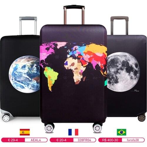 JULYS SONG Travel Protective Cover Elastic Luggage Cover Trolley Luggage Case for 18~32 inch Suitcase Case Travel Accessories