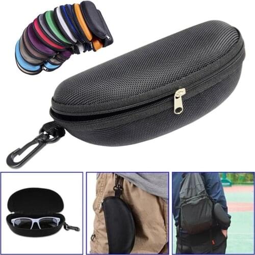 New Zipper Glasses Bag Portable Sunglasses Case Reading Glasses Carry BEyewear Accessories Portable Sunglasses Case