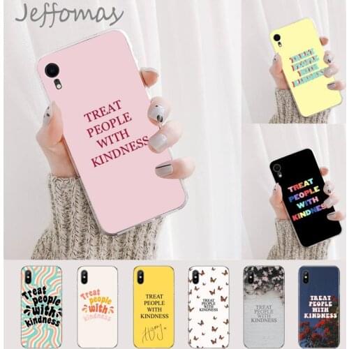 TPWK Treat People With Kindness Phone Case For iphone 12 5 5s 5c se 6 6s 7 8 plus x xs xr 11 pro max