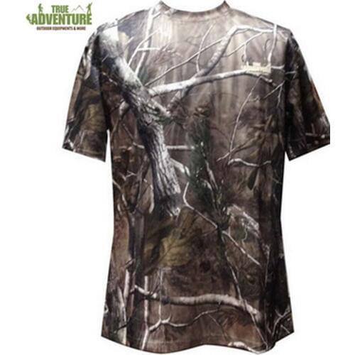 Clearance sale specials! Camouflage Mens short Sleeve T Shirt Summer Polyester Men Camo T Shirt for hunting clothing suits 2018