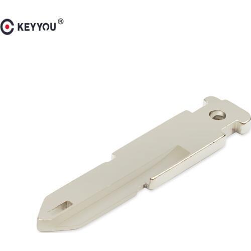 KEYYOU NE73 Car Key Blade Shell for Renault/Citroen/Peugeot 206 Remote Blank Key Uncut Blade Car-styling