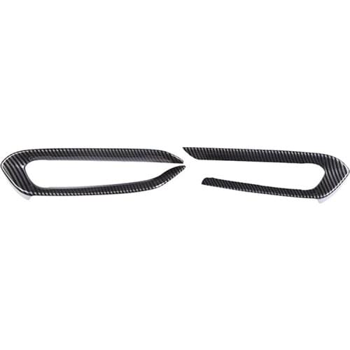 Car Instrument Left and Right Air Outlet Cover Air Conditioning Air Outlet Trim Cover for Toyota Harrier 2020