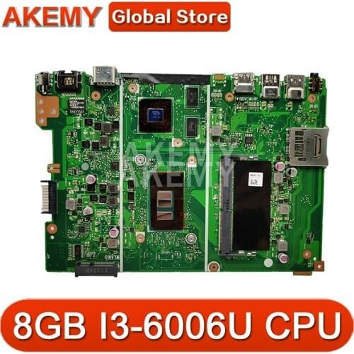 For ASUS X441UV X441UVK X441UR X441URK X441UB mainboard Laptop motherboard w/ GT940M (V2G) 8G / i3-6th gen CPU