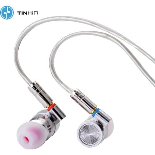 TIN HIFI T4 In Ear Earphone 10mm Carbon Nanotube CNT Dynamic Driver IEM Sport Bass DJ Metal Headset MMCX Cable TINHIFI T3 T2