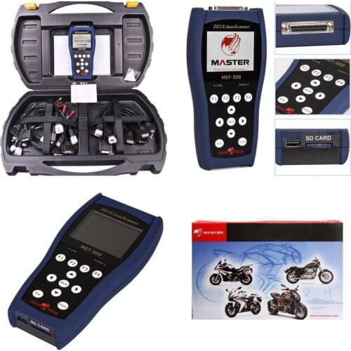 Small Handheld Scanner MST-500 OBD Scanner Diagnostic Tool For HONDA,SYM,KYMCO,YAMAHA,KAWASAKI Universal Motorbikes DHL Free