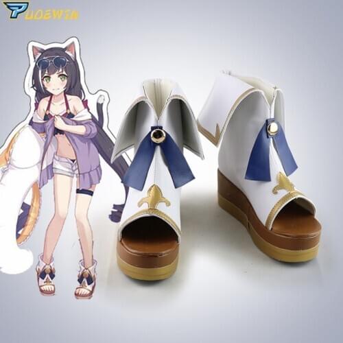 Princess Connect Re Dive Momochi Kiruya Kyaru Cosplay Shoes Custom Made Boots