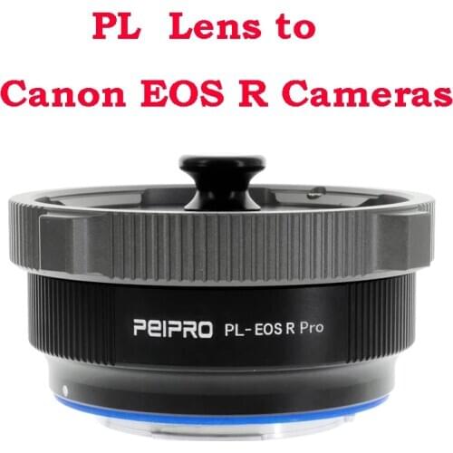 Peipro PL-EOSR Lens Adapter Ring for PL cinema Lens to Canon EOS R Cameras Canon R5 Canon R6