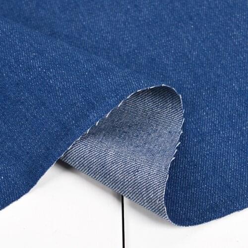 Thick Denim Fabric Handmade Sewing DIY for Skirt Jeans T-shirt Clothing Water Washing 50x150cm