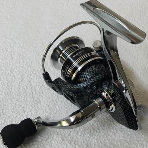 LZYY GX6000 GX7000 436g GX1000 GX2000 GX3000 GX4000 GX5000 More Powerful Full Metal Fishing Reel Carbon Steel Bearing 5.2:1
