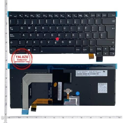 SP Layout Keyboard FOR Lenovo T460S T470S With Mouse stick