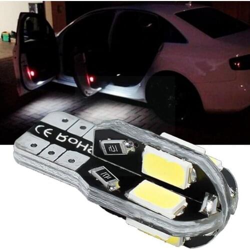 Led Car Interior Bulb Error Free T10 White 12v Car External Side For Both Suitable Lamp Light Internal Q0L5 Wedge Auto Whit C5A7