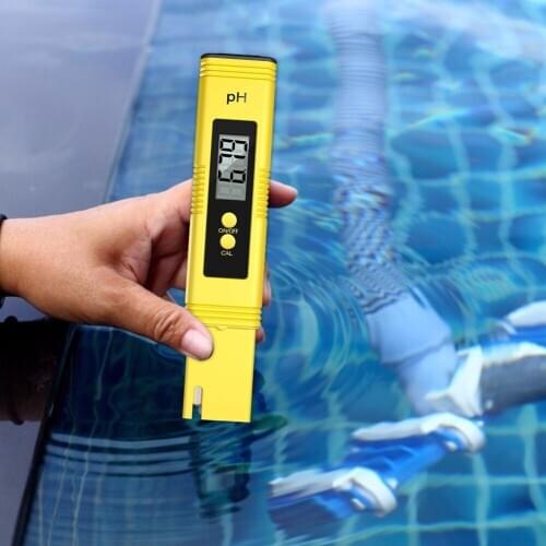 Water Quality Tester Temperature EC Meter LCD Ph Meter TDS Pocket Size Digital Easy Carrying Swimming Portable Parts