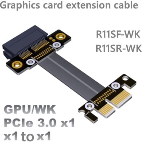 PCIE 3.0 X1 The new video card extension cord PCIE x1 to x16 PCIE 3.0 full speed stable non-usb cable