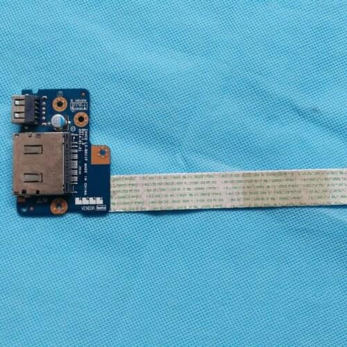 90% New USB Board SD Card Board USD Power board Cable For DELL 15 5547 5548 5545