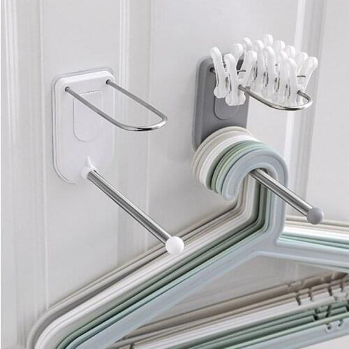 Hanger For Clothes Practical Home Hanger Storage Rack Plastic Clothes Dryer Rack Hanging Holder Hangers Storage Rack