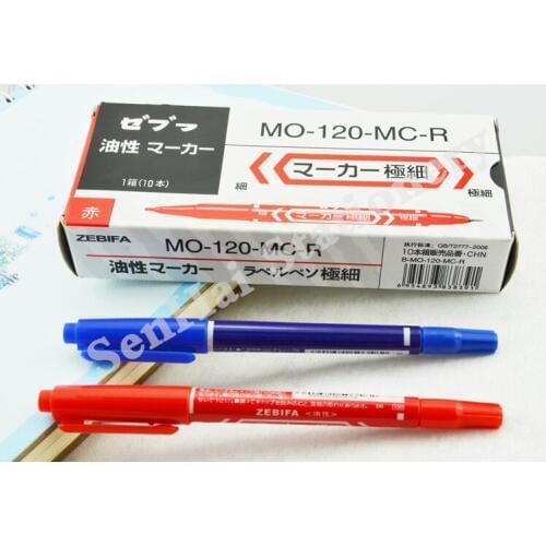 Japan MO-120-MC CD small double-headed marker oily marker pen