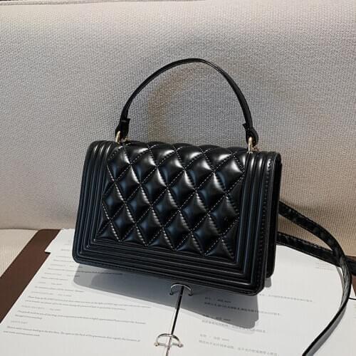 Women Bag France New Fashion PU Bucket Fashion Solid Hasp Shoulder Bags Pures And Bags Crossbody Euro-America Style Luxury