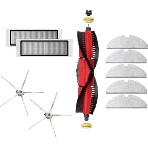 10Pcs Vacuum Cleaner Replacement Parts Accessories for Xiaomi Roborock S5 Max S50 S6 S60 HEPA Filter Main Side Brush