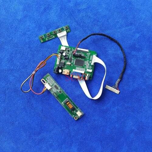 30 Pin LVDS 1680*1050 1CCFL LCD controller drive board HDMI-compatible VGA AV DIY Kit screen For N154Z1/N154Z3/QD15AL01/QD15AL02