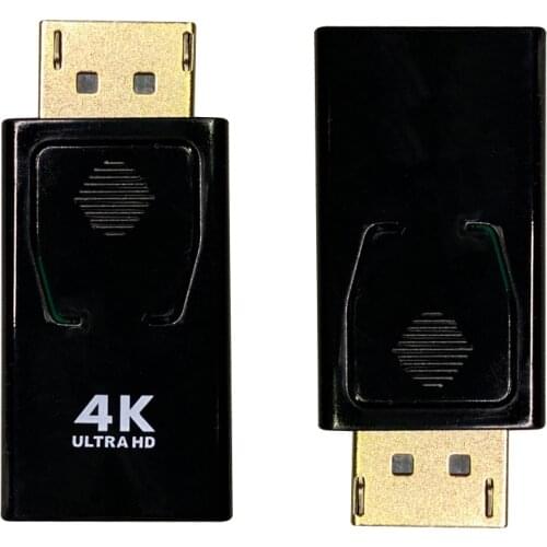 4K DisplayPort to HDMI-compatible Adapter Display Port Male DP 1080P HDTV Female Converter Video Audio Cable For PC Projector
