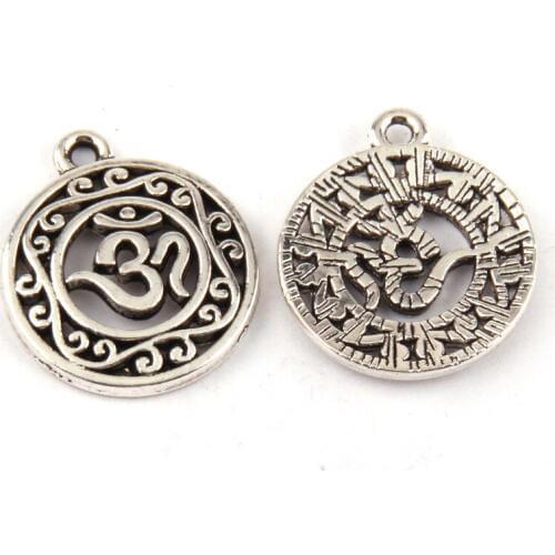 Free shipping zinc alloy hollow 3d charms for DIY making bracelet,necklace jewelry metal beads charm