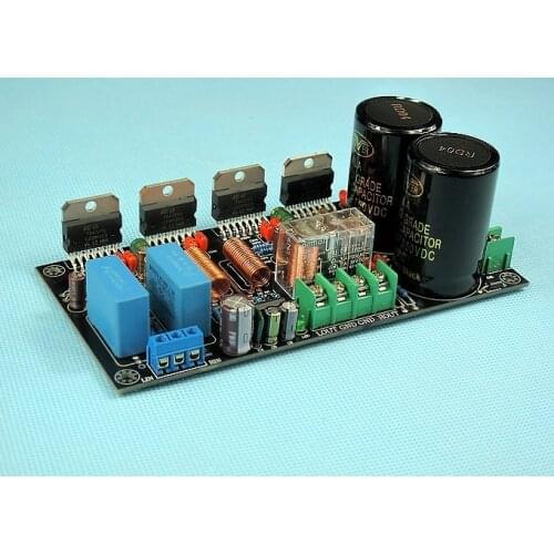 Free Shipping! Dual-channel TDA7293 Dual Parallel Output amplifier board