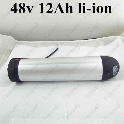 Great 12Ah 48v lithium ion battery 48v water bottle battery electric bicycle bike 250w moteur ebike 500w 48v12ah BMS + charger