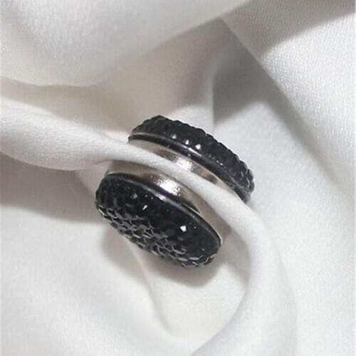 High-end strong magnet starry pin, Muslim womens silk jewelry scarf small fashion buckle, brooch wholesale Yiwu A0R5