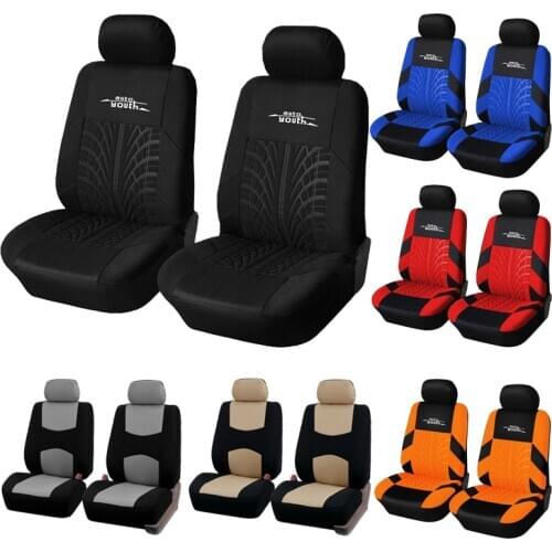 Car Seat Cover for Driver Front Part Car Interior Accessories for Rio K2 for IX35 for Honda for Toyota for Skoda Gray, black red