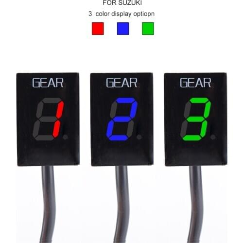 Motorcycle Speed Digital Meter for Suzuki GSXR1400 GSXR GSX-R GSX 1400 2004-2009 Motorbike Gear Indicator Moto Accessories