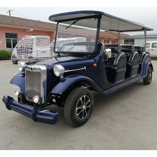 Chinas Wisdom-Made Electric Multifunctional Retro Vintage Car Club Golf Cart & Scenic Gncient Street Sales Reception Car