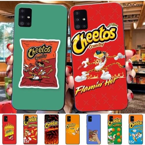 Chenel hot cheetos Luxury Unique Phone Cover For Samsung Galaxy A7 A8 A6 Plus A9 2018 A50 A70 A20 A30 A40