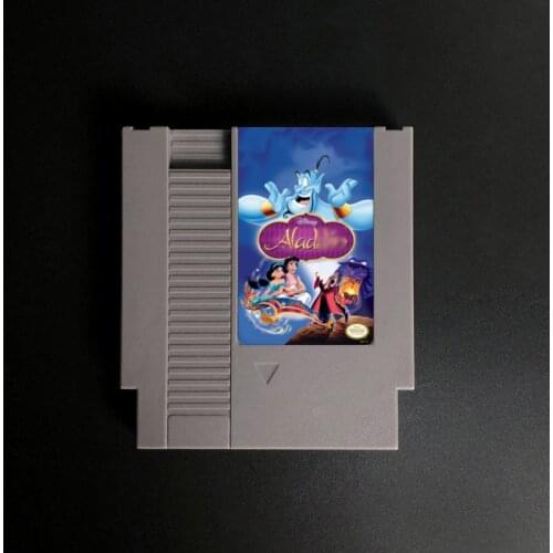 Aladdined or Aladdined II 2 or Aladdined III 3 or Aladdined 4 - 72 pins 8bit Game Cartridge