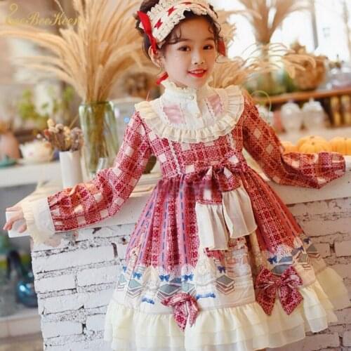 Sweet Lolita op Dress Anime Cosplay Costume Girls Christmas Halloween cosplay Dress JSK Lolita Dress Baby Spanish court Dress