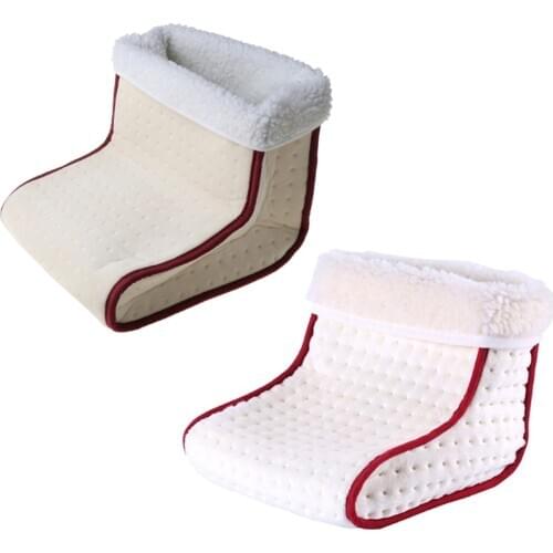 Portable Electric Warm Foot Warmer Washable Cosy Heated Massager 5 Modes Heat