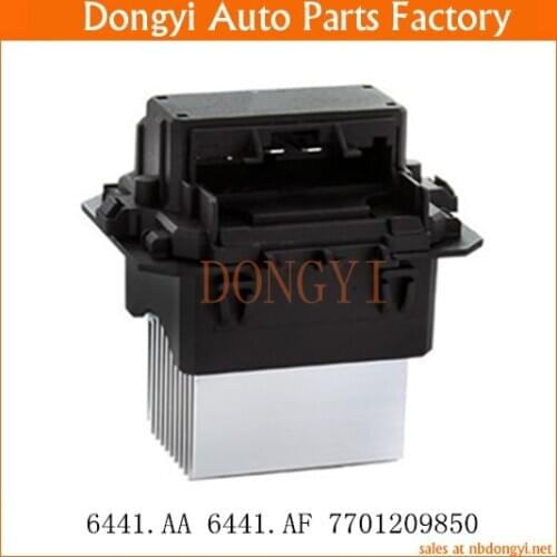 Blower Motor Resistor Regulator OE NO. 6441.AA 6441AA 6441.AF 6441AF 7701209850