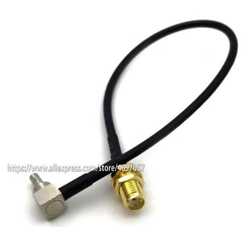 SMA Female to CRC9 Coax Pigtail Cable RG174 15CM 20CM