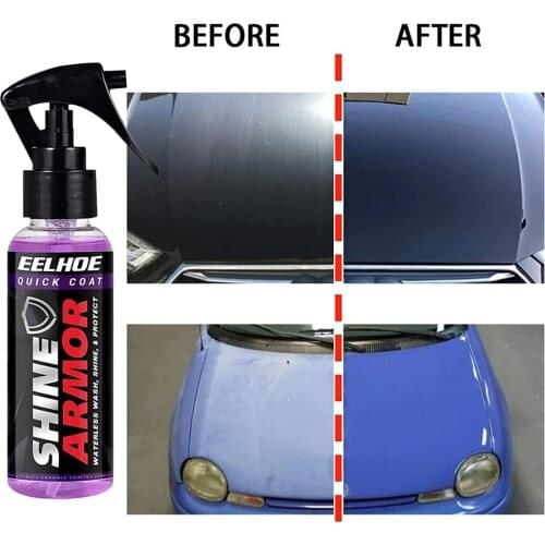 Automotive Spray Coating Agent Car Paint Coating Agent 120ML Ceramic Coating Car Wax Polish Spray