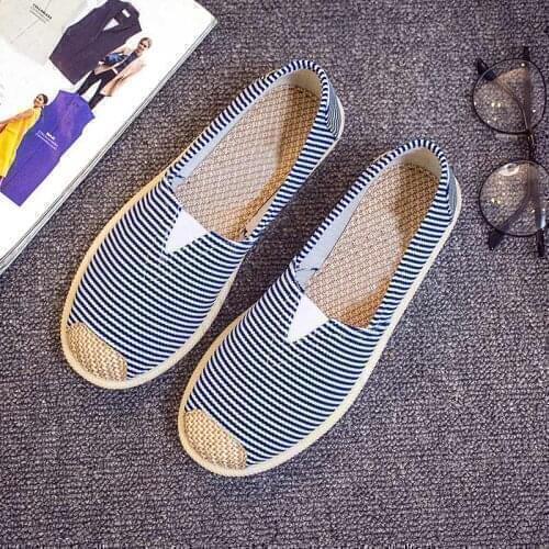 Canvas Shoes For Women Slip On Casual Loafers Autumn Woman Flats Casual Boat Shoes Comfortable Walking Ladies Footwear 2021 New