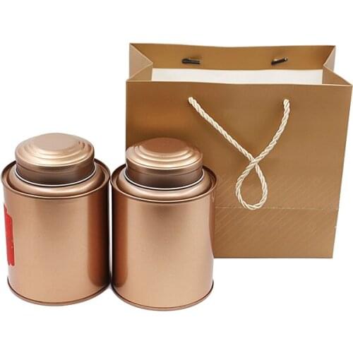Xin Jia Yi Packaging Tin Box Tea Package Box Set Matchbox Style Gift Metal Box Tinplate Material Ball Shape Tin Can Container