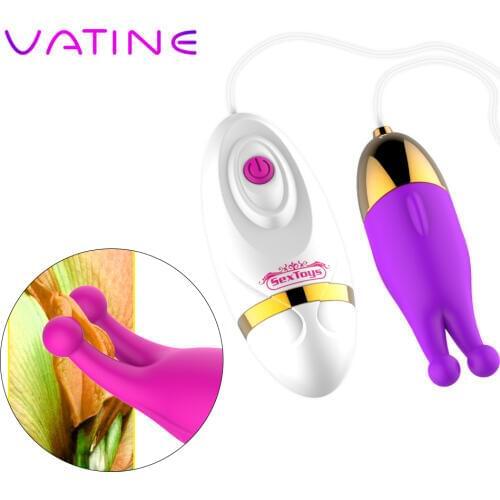 VATINE 12 Speed G Spot Dildo Vibrator for Women Female Vagina Clitoris Massager Fantasy Jumping Egg