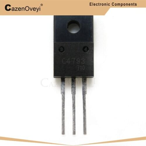 10pcs/lot=5pairs ( 5pcs C4793 + 5pcs A1837 ) 2SC4793 2SA1837 TO-220F 230V 1A new Original In Stock