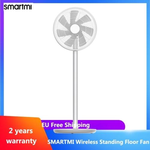 SMARTMI Wireless Rechargeable Standing Floor Fan 2 / 2S Portable Fans Air Conditioner Natural Wind APP Control