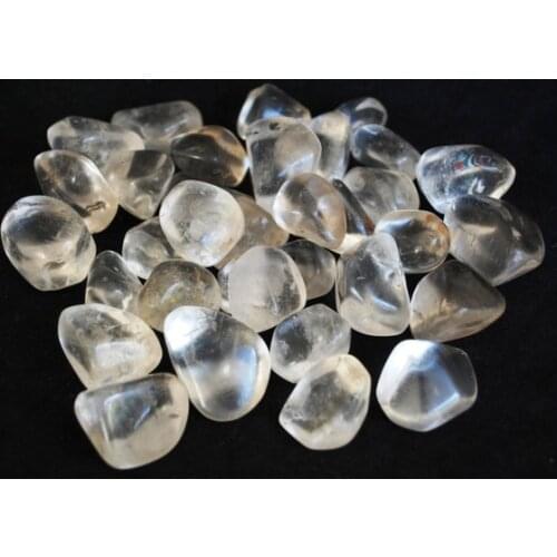 Grade A Himalayan Clear Quartz Crystal Tumble Stone App1" Natural Gift Healing Crystals Stone 10pcs/lot