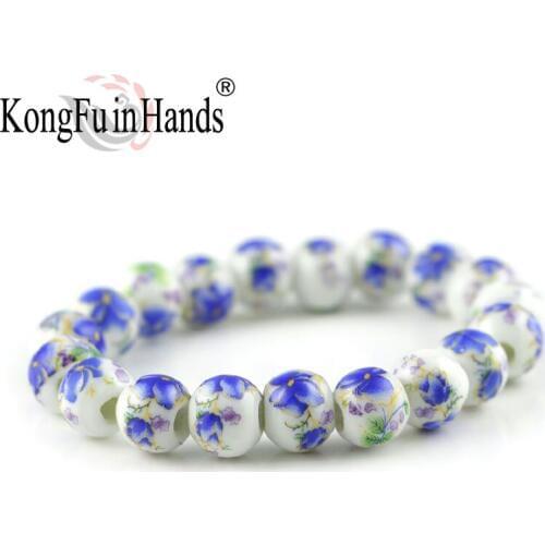 Chinese Fashion Classic rose sun flower vintage handmake trendy round strand bracelets bead bracelet accessories souvenir gift